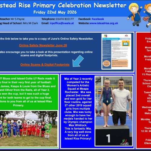 Istead Rise Primary School - Latest News